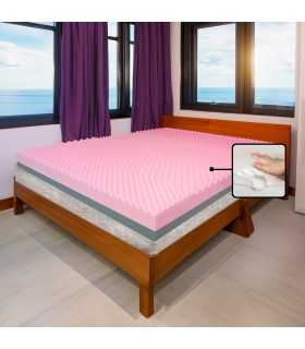 Interno topper memory alto 10 cm