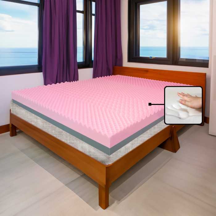 Interno topper memory alto 10 cm