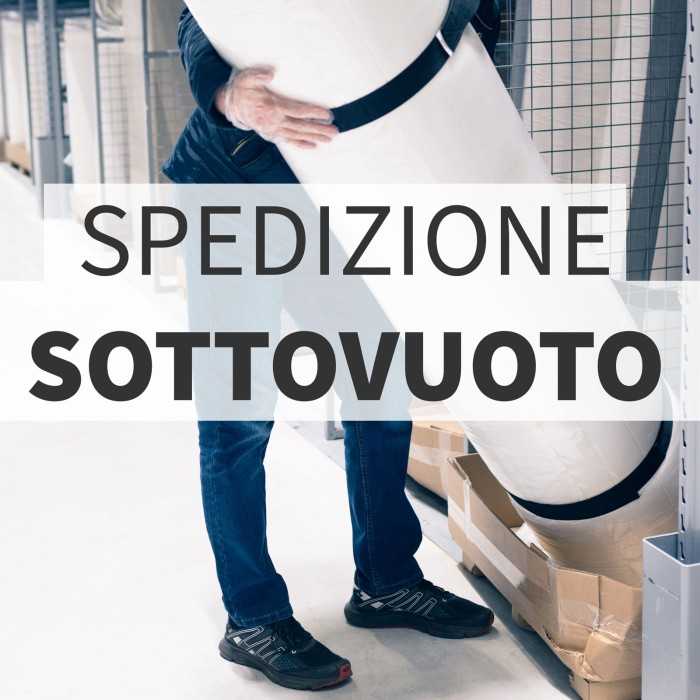 Offerta materasso memory: Spedizione sottovuoto