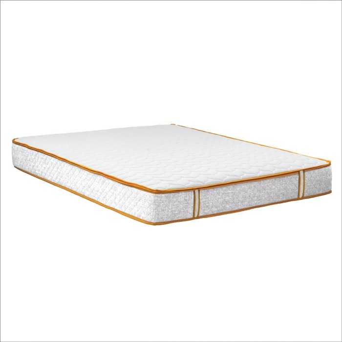 Materasso semirigido a molle insacchettate e memory