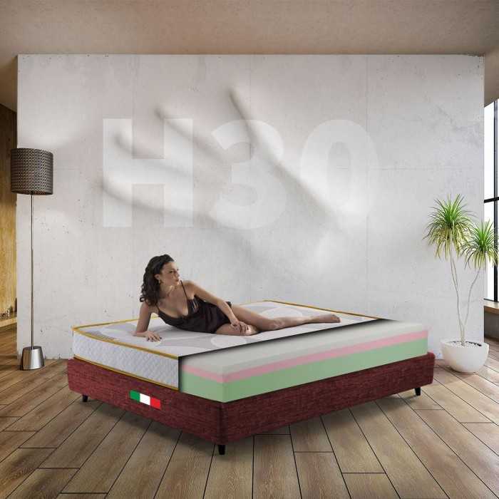 Materasso alto 30 cm memory americano