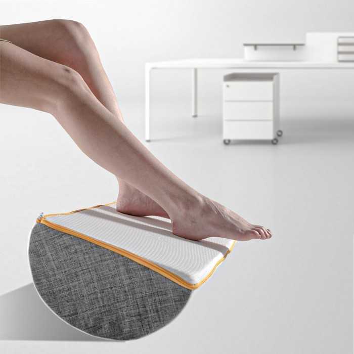 Poggiapiedi da ufficio ergonomico rilassante