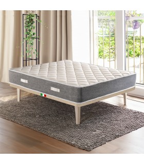 Materasso nuova TECNOLOGIA DI COMFORT, Materasso ortopedico H20 cm contro il mal di schiena che NON SCALDA - MOD. ELISIR