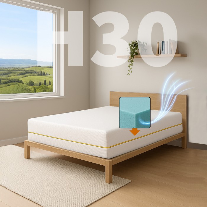 Materasso semi rigido alto