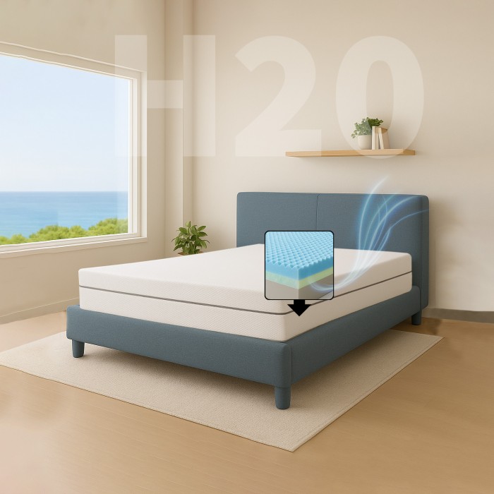 Materasso semirigidi Memory Foam