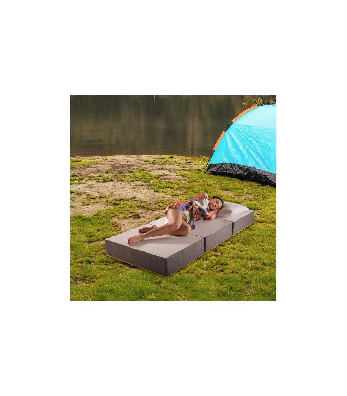 Materassino futon pieghevole da viaggio, il materassino ideale da  campeggio. TRAVEL H18