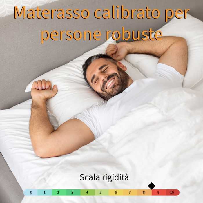 Materasso memory per persone robuste