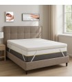 Topper offerta al MIGLIOR PREZZO, Topper memory alto 5.5 cm con tessuto anallergico - MOD. New Life H5.5