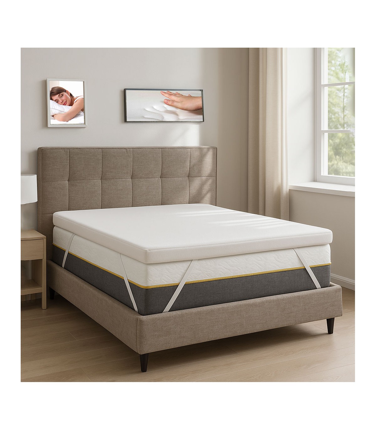 Topper memory foam