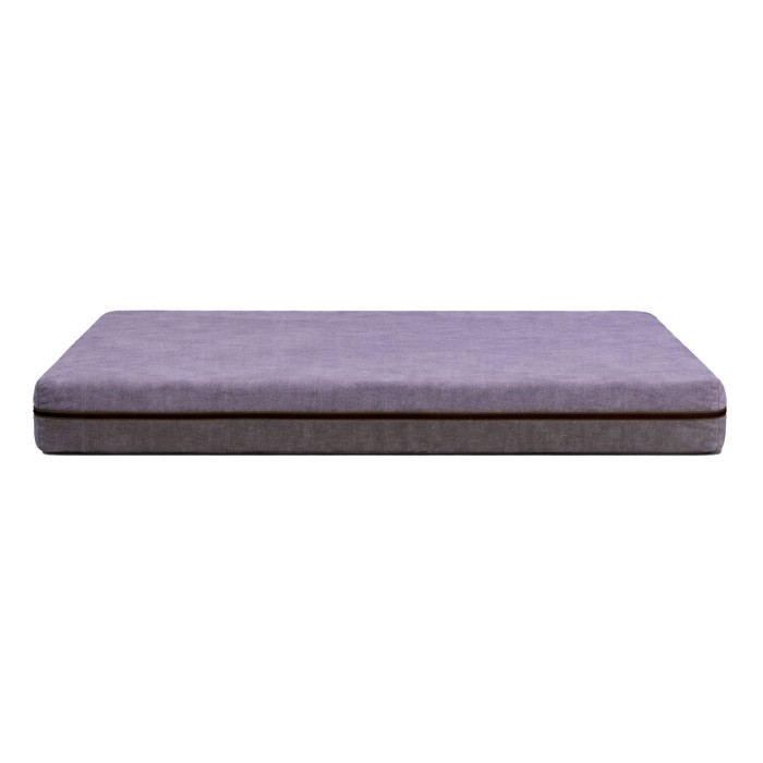 Cuccia per cani taglia grande in schiuma di waterfoam anallergico e tessuto sfoderable. Cuccia grande