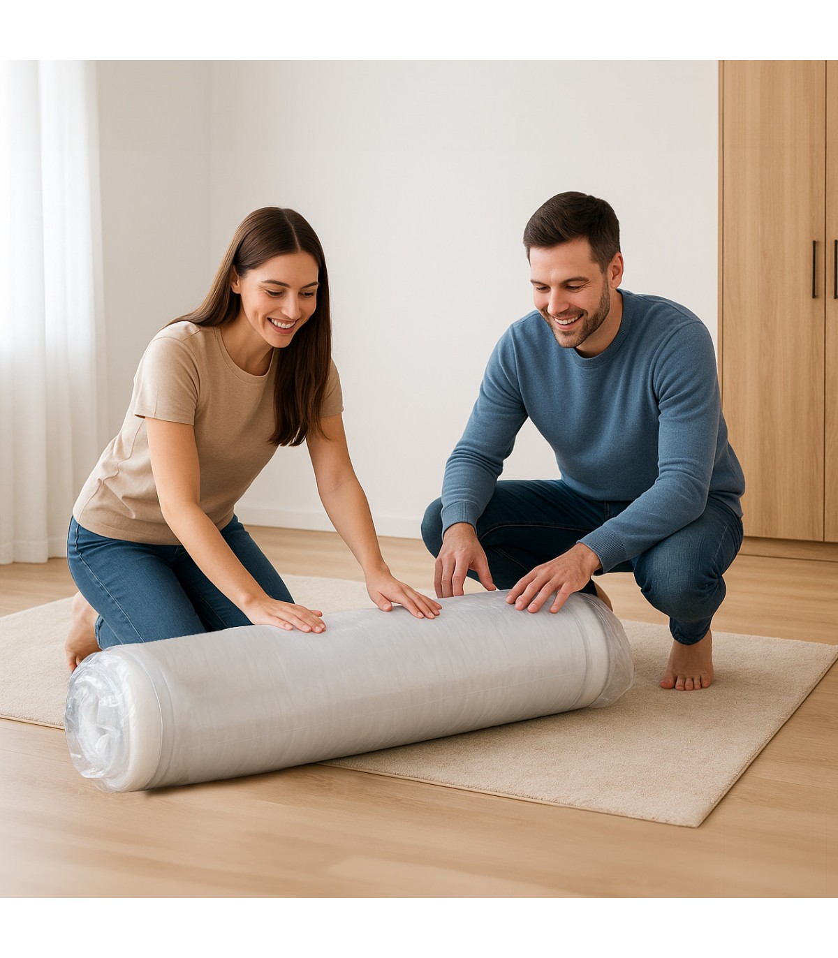 Materasso matrimoniale americano ortopedico, H25 cm | Offerta