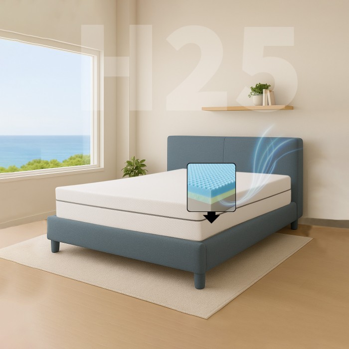 Materassi alti 25 cm in memory semirigido