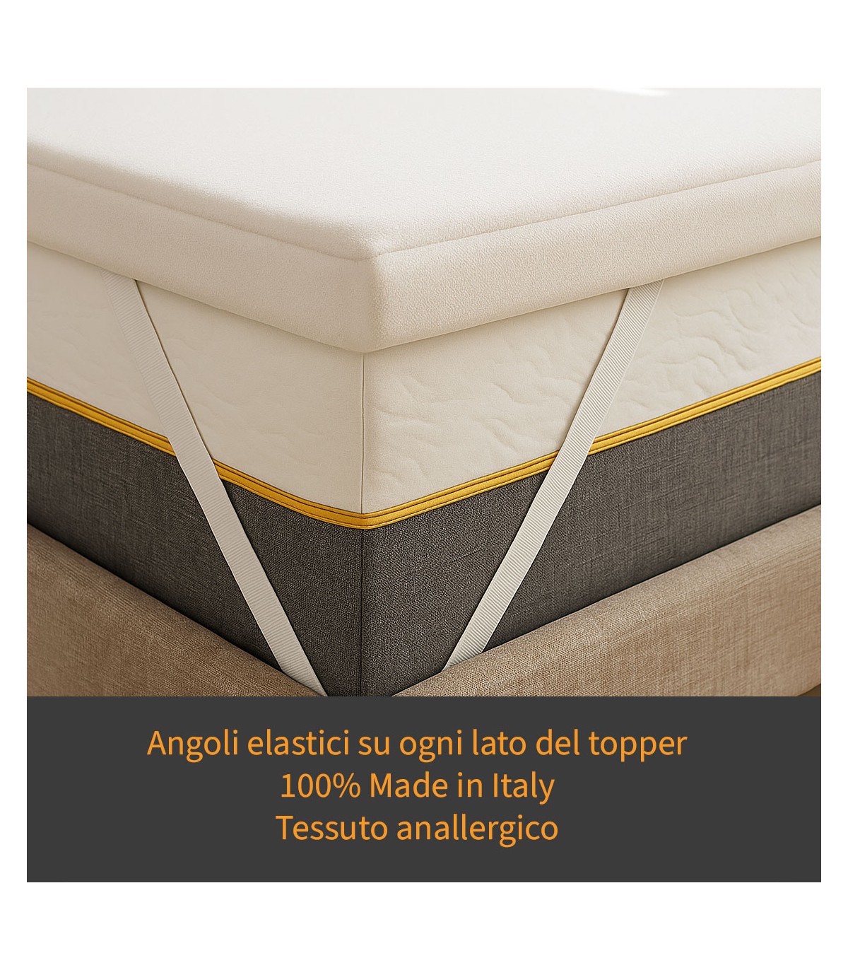 Topper matrimoniale ortopedico rigido correttore H5.5 IN OFFERTA!