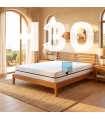Materasso Memory Foam 30 cm Alto Ortopedico Rigido a Zone – Supporto Elevato | Anche Su Misura - MOD. MEMORY CLOUD