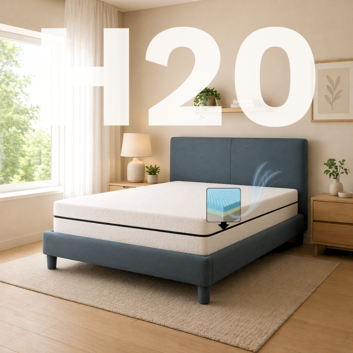 Materasso Memory Foam 20 cm