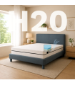 Materasso semirigido Memory a zone, Alto 20 cm tessuto sfoderabile | Materasso in Memory su misura - MOD. MEMORY CLOUD