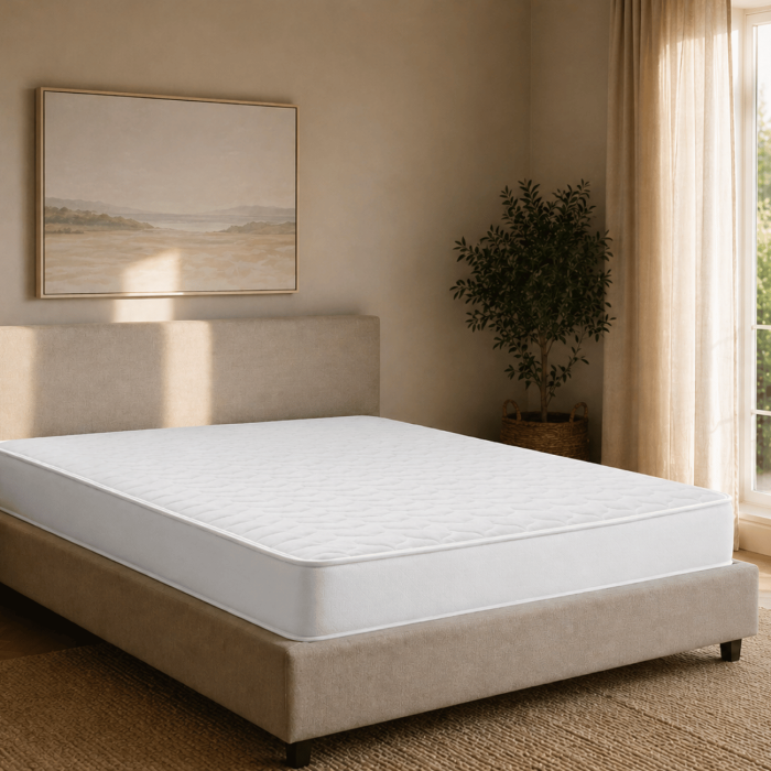 Materasso con Memory foam semirigido alto 20 cm con tessuto a scelta | Non sfoderabile