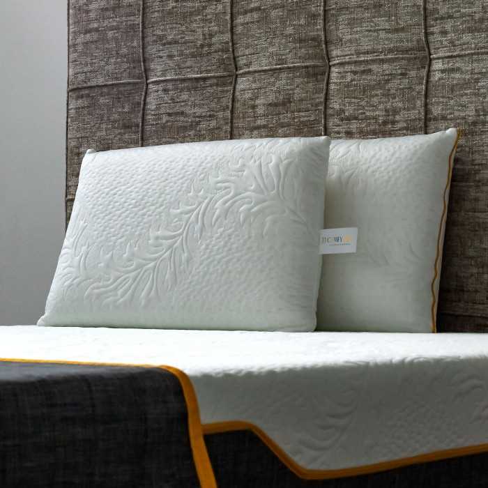 Dettaglio Cuscino Cloud memory foam a modello saponetta