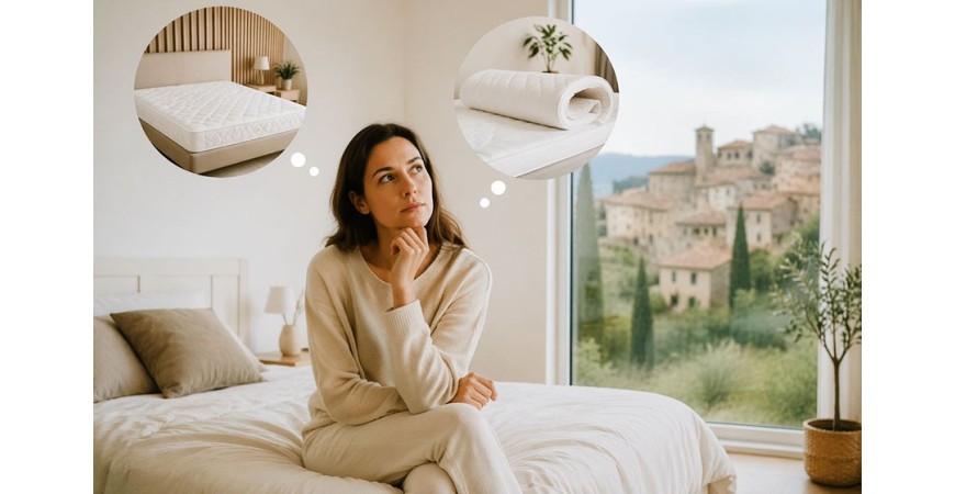 Topper vs materasso nuovo: cosa conviene davvero?